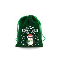 Bolsas de Terciopelo Navideñas Pequeñas 10pcs Bolsas de Dulces para Regalos - details 5