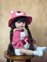 BZDOLL-Muñeca Reborn realista de 55cm y 22 pulgadas, juguete de cuerpo completo de silicona, para recién nacido, princesa - details 3