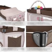 Cuna Infantil Portátil para Viajes Altura Ajustable Almohada para Bebé Bolsa de Transporte - details 7