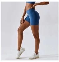 Shorts de Cintura Cruzada para Mujer Ouwu Comodidad en Gimnasio, Yoga, Correr, Entrenamiento - details 3