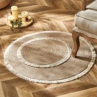 Alfombra de Salón Redonda, Fibra de Yute, trenzada a Mano para Salón, habitación, Decoración - details 3