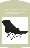 Silla reclinable jardin terraza camping plegable multifunción al aire libre playa Portátil - details 5