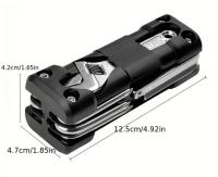 Combinación de herramientas multifuncionales para exteriores, destornillador, llave de tubo, mantenimiento ajustable, desmontaje, bicicleta, motocicleta - details 5