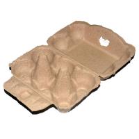 Cartones de huevo de pulpa Natural, accesorios de 3 piezas, 6 celdas, 12 celdas, papel Kraft, soportes de madera, herramientas de cocina - details 5