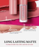 Juego de esmalte de labios natural antiadherente de larga duración, juego de barra de labios mate aterciopelada que no se desvanece - details 2