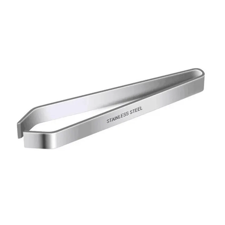 Pinza de eliminación de huesos de pescado de acero inoxidable, pinzas de eliminación de piel de ajo para cocina y hogar - 1