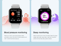 Reloj Inteligente de Pantalla Completa de 1.83 pulgadas Monitor de Sleep con Altavoz Incorporado - details 8