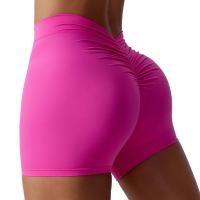 Pantalones Cortos de Yoga para Mujer Cintura Alta Deportiva de Mallas Cómodos para Fitness, Gimnasio A Prueba de Escaras, Sensación Desnuda, Espalda en Forma de V - details 0