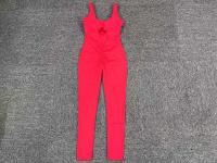 Push Up 2024 Ropa deportiva para mujer Gimnasio Yoga Fierss Vestido de entrenamiento Rojo - details 5