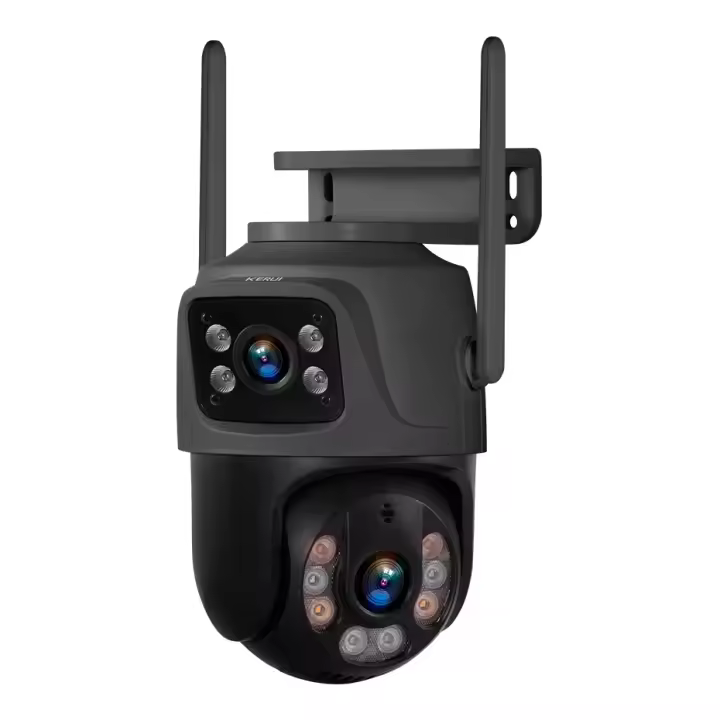 Cámara de Seguridad IP KERUI 6MP HD PTZ Visión Nocturna Infrarroja Control de Aplicación - 1