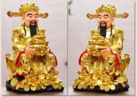 Riqueza, hogar que ofrece estatua de Buda, atrae riqueza, apertura de tienda de decoración, concurso de regalos, Dios Wen de la riqueza - details 18