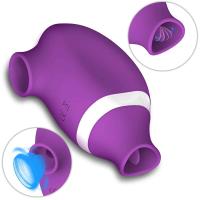 Leten 2 en 1 vibrador de succión para lamer el clítoris para mujeres 10 vibraciones clítoris succionador consolador estimulador juguetes sexuales productos para adultos - details 1