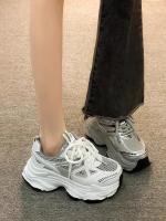 Zapatillas de Plataforma para Mujer Zapatos Planos con Suela Gruesa Zapatillas Casuales de Moda - details 1