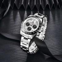 Reloj de Pulsera de Cuarzo de Cerámica de Diseño PAGANI Relojronomago de Cristal de Zafiro - details 12