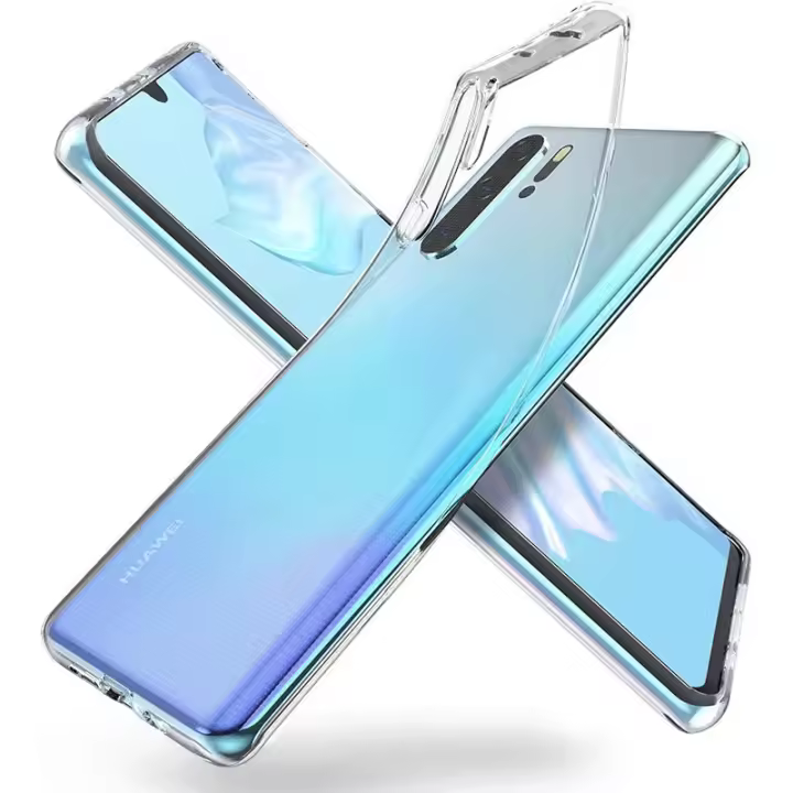 Funda de silicona ultrafina transparente para Huawei P50 P40 P30 P20 P10 Lite Pro Plus, carcasa trasera suave transparente para P30 P40 Lite E - 1