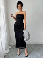 Conjunto Mujer Elegante 2025 |   Top Escotado + Falda Ajustada |   Estilo europeo |   Moda Premium" - details 3