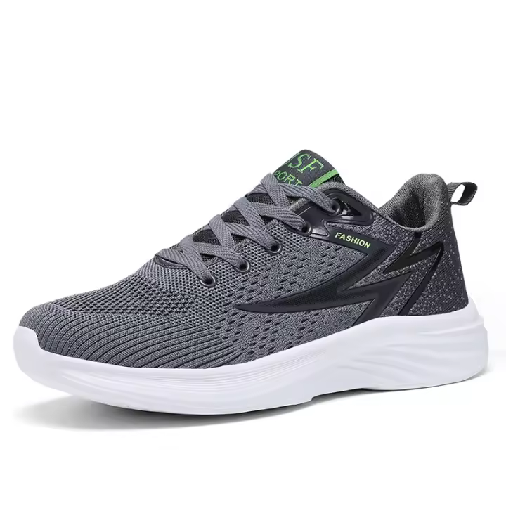 Zapatos casuales para correr, ligeros y transpirables. Calzado deportivo tejido con mosca para hombre y mujer. - 1