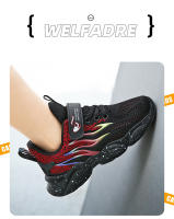 Zapatillas de deporte de marca para niños, zapatos casuales para niños, cómodos para caminar, correr, antideslizantes, zapatos deportivos transpirables de moda - details 2