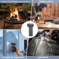 Aspiradora y Ventilador Industrial en Uno: Kit Potente con Motor de Alta Velocidad, 3 en 1 (Ventilador Violento + Aspiradora + Martillo para Rotura de Cristales) - details 6