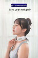 Masajeador eléctrico de pulso para cuello, hombros y cervicales, instrumento de fisioterapia EMS, masaje de amasamiento, vértebra Cervical, calefacción, alivia el dolor - details 1