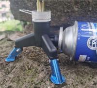 Suministros para acampar, estufas de gas portátiles de acero inoxidable, cocinas al aire libre para acampar, hacer turismo y hacer senderismo. - details 5