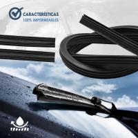 Recambio De Goma Limpiaparabrisas para Coche, Escobillas De Goma para Escobilla, Universal, 4 piezas - details 2
