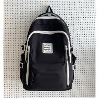 Mochila de gran capacidad femenina-japonesa color de contraste marca de moda mochila para estudiantes universitarios bolsa de viaje de ocio nueva bolsa para computadora - details 16