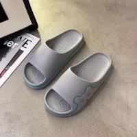 Nueva Idea de producto 2022, zapatillas de interior de verano para baño, sandalias y zapatillas de mujer de fondo suave desodorizantes antideslizantes - details 6