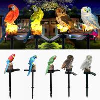 Lámpara Solar de búho, luces de jardín impermeables, alimentadas por energía Solar, luz Led para decoración de jardín al aire libre - details 5