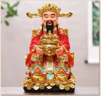 Riqueza, hogar que ofrece estatua de Buda, atrae riqueza, apertura de tienda de decoración, concurso de regalos, Dios Wen de la riqueza - details 14