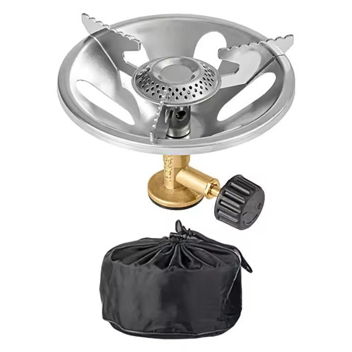 Estufa de Gas para acampar al aire libre, quemador de Gas plegable ultraligero para senderismo, Picnic, suministros para equipos de acampada - 1