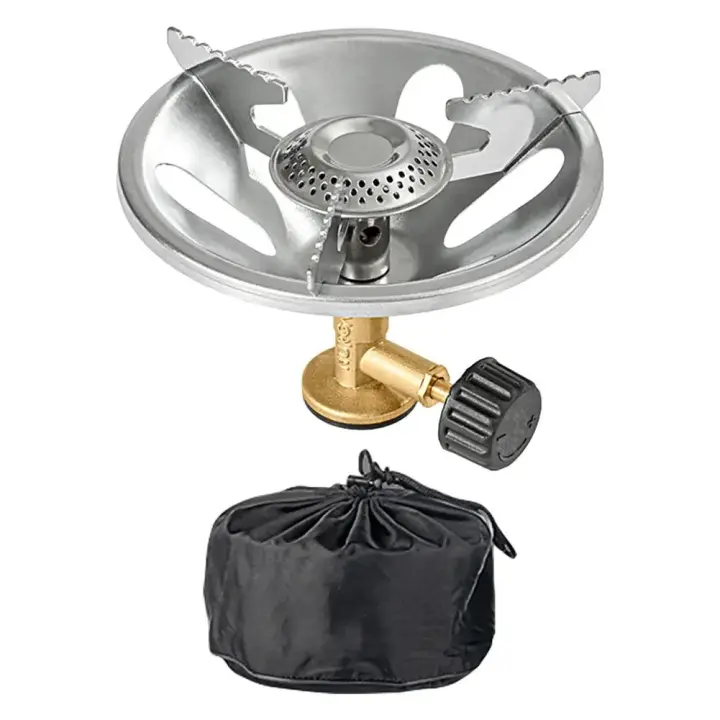 Estufa de Gas para acampar al aire libre, quemador de Gas plegable ultraligero para senderismo, Picnic, suministros para equipos de acampada - 1