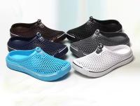 Zapatillas de playa para hombre, chanclas informales huecas para exteriores, antideslizantes, talla 36-45 - details 0