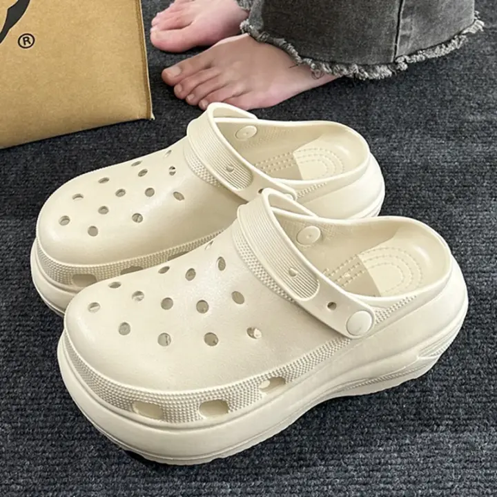 Sandalias de Plataforma Gruesa para Mujer Zuecos de Suela Gruesa Eva Calzado de Jardín - 1