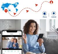 Cámara de Seguridad IP 5MP TUYA Control PTZ 360° Vigilancia Inalámbrica Hogar Inteligente - details 12