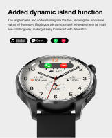 2024 nuevo reloj inteligente de llamada Bluetooth de pantalla de alta definición de 1,6 pulgadas GPS masculino rastreador de fitness deportivo reloj impermeable reloj inteligente NFC para Android Ios reloj de monitoreo de azúcar en sangre - details 17
