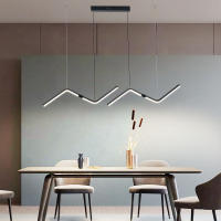 Candelabro moderno minimalista para comedor, cocina, Bar, tienda, led colgante, accesorios de iluminación, AC100-240V - details 7