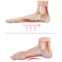 EiD-plantillas ortopédicas de cuero para mujer, almohadilla de soporte para el arco del pie plano, alivio del dolor, Sandalia de tacón alto, insertos ortopédicos - details 23