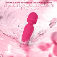 Varita Mágica de Placer para Mujer Vibrador G-spot AV Estimulador de Clítoris Masajeador de Vagina - details 7
