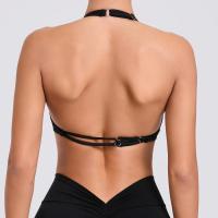 Camiseta sin mangas de Yoga con doble botón ajustable para mujer, Top deportivo ajustado y transpirable, sujetador de gimnasio para correr al aire libre de secado rápido - details 22