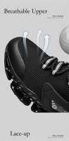 Zapatos de calcetín alto a la moda para hombre, zapatos deportivos informales antideslizantes para exteriores, zapatos transpirables para correr, calzado deportivo para caminar y trotar - details 7