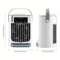 Aire Acondicionado portátil 4 en 1, ventilador con humidificador y filtro para dormitorio, oficina y exteriores - details 13