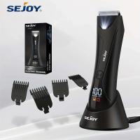 Sejoy 6 en 1 Kit de barba eléctrica para hombres y mujeres, recortador de pelo de nariz, afeitadora de cejas, afeitadora corporal portátil IPX5 - details 21