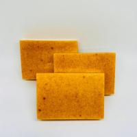 Barra de jabón corporal, jabón iluminador con limón y cúrcuma, limpieza corporal, aclaramiento oscuro, axilas, piernas, limpiadores corporales, jabón facial iluminador - details 4