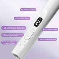 Juego de amoladora, taladro eléctrico inalámbrico con 5 cabezales de pulido, pulidor de uñas, kit de herramientas de belleza para manicura y pedicura - details 5