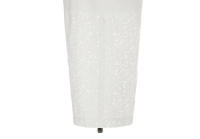 BGTEEVER-vestido ceñido con manga abombada para mujer, prenda elegante con abertura en la cadera, cuello de barco, cintura ajustada, Verano - details 29