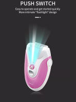 Kemei-depiladora eléctrica 3 en 1 para mujer, depilación Facial de cuerpo completo, Bikini femenino, axilas, piernas, afeitadora, recortadora, depiladora para mujer - details 6