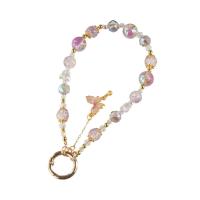 Cordón colgante acrílico mariposa cadena para teléfono Bowknot mariposa Y2K teléfono encanto correa Ins amor corazón amor corazón cadena con cuentas niñas - details 11