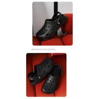Nuevos modelos de pareja, zapatos con agujeros para mujer, ropa exterior de verano, sandalias informales ligeras para la playa, sandalias impermeables Baotou, zapatillas para hombre - details 15