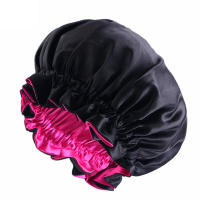 Gorro de Satén de Doble Capa Protección de Cabello de Noche para Mujeres Gorro de Dormir Reversible - details 7